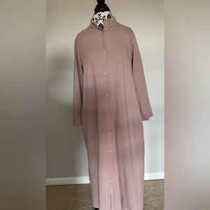 Modest Islamic dress abaya mink new with tags Refka Turkish abaya mauve